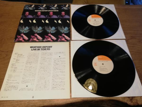 Weather Report Live in Tokyo 1972 CBS Sony SOPJ 12-13 XR Doppel LP Japanische Pressung VG+/VG